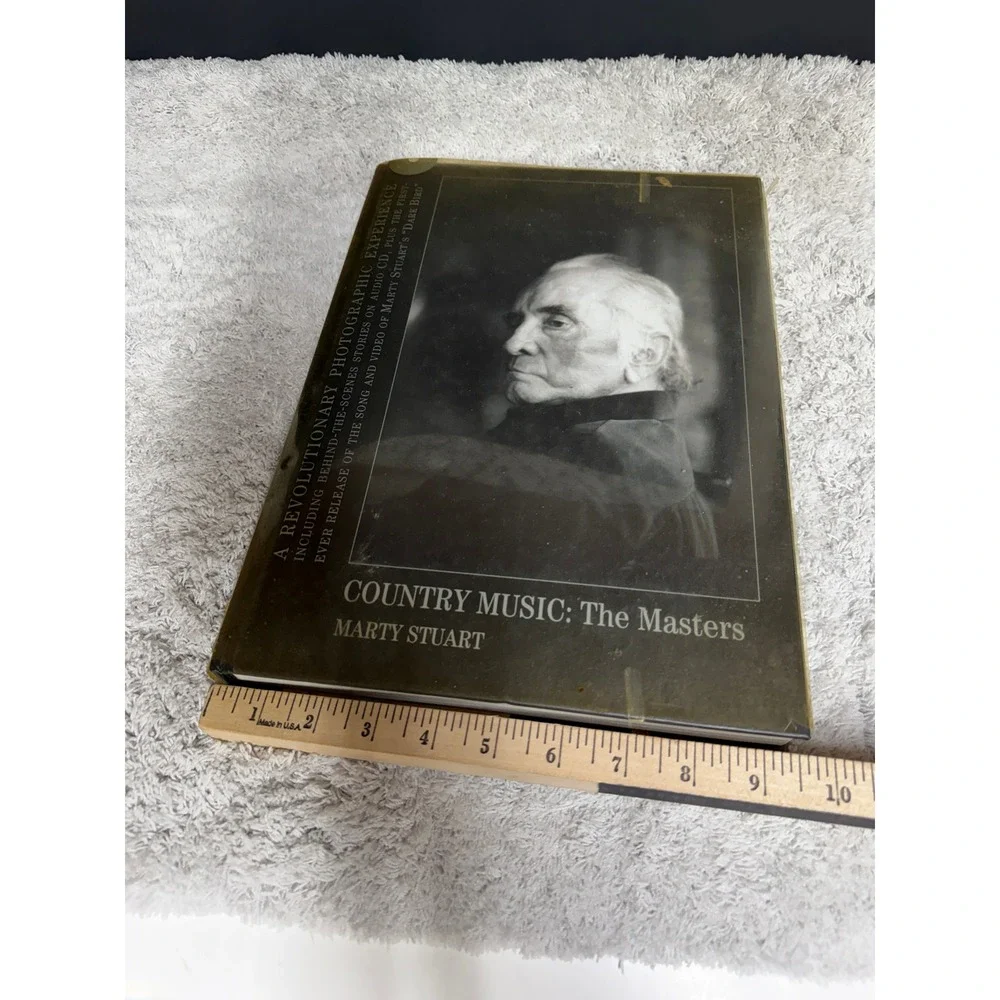 Country Music The Masters Marty Stuart Hardcover Book with Audio CD 2008‎